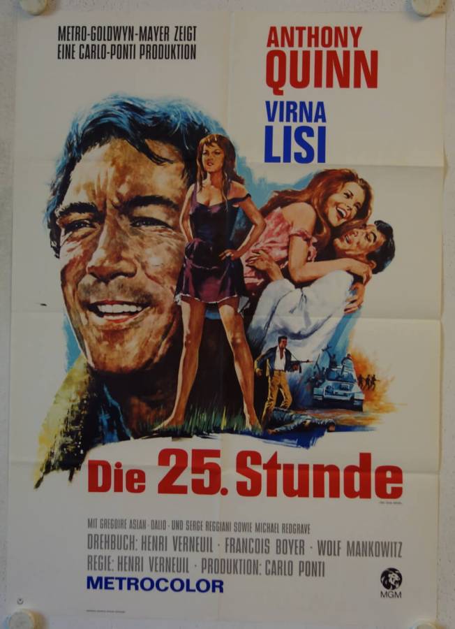 Die 25. Stunde originales deutsches Filmplakat